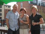 Click to view big image Alan Blake, Barbara Gilman, Pam Sharp. Jun '08
